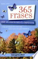 Libro 365 frases que alimentan el espíritu