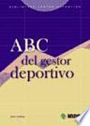 Libro ABC del gestor deportivo