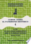 Actas de los Décimos Cursos Monográficos sobre el Patrimonio Histórico