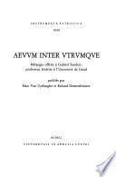 Aevum inter utrumque