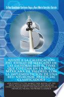 Libro Ajuste a La Calificación Del Riesgo De Mercado De Las Emisoras Más Activas Que Cotizan En La Bolsa Mexicana De Valores, Con La Implementación De Una Red Neuronal Artificial Clasificadora