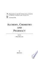 Libro Alchemy, Chemistry, and Pharmacy
