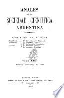 Libro Anales de la Sociedad Científica Argentina