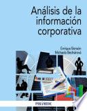 Libro Análisis de la información corporativa