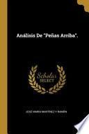 Libro Análisis De Peñas Arriba.