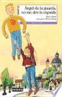 Libro Ángel de la Guarda, no me des la espalda