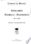 Annuario storico statistico