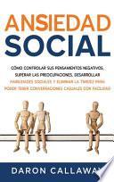 Libro Ansiedad Social