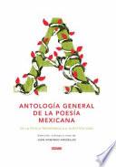 Libro Antología general de la poesía mexicana