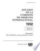 Libro Anuario de la Comisión de Derecho Internacional 1992, Vol.II, Parte 1