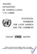 Anuario estadístico de América Latina y el Caribe