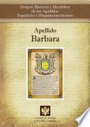 Libro Apellido Barbara