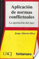 Libro Aplicación de normas conflictuales: La aportación del juez