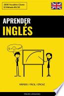 Libro Aprender Inglés - Rápido / Fácil / Eficaz