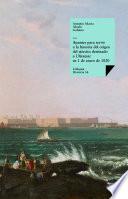 Libro Apuntes para servir a la historia