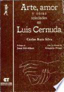 Libro Arte, amor y otras soledades en Luis Cernuda
