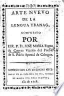 Arte nuevo de la lengua Ybanag