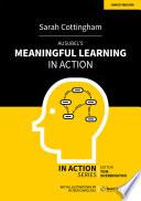 Libro Ausubel's Meaningful Learning in Action