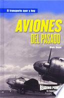 Libro Aviones del pasado (Planes of the Past)