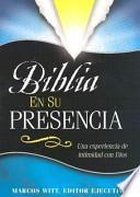 Libro Biblia en Su Presencia