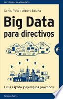 Libro Big Data Para Directivos