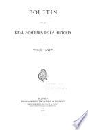 Libro Boletín de la Real Academia de la Historia