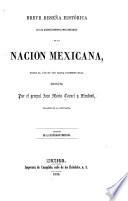 Libro Breve reseña histórica de los acontecimientos mas notables de la nacion mexicana