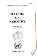 Bulletin on narcotics