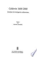 Libro Calderón, 1600-2000