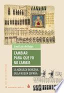 Libro Cambiar para que yo no cambie