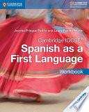 Libro Cambridge IGCSE® Spanish as a First Language Workbook