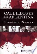 Libro Caudillos de la Argentina