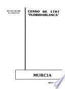 Censo de 1787 Floridablanca: Murcia