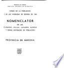 Censo de la población y de las viviendas de España de 1960
