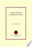 Libro Censura y recepción de Hemingway en España