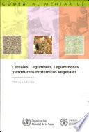 Libro Cereales, Legumbres, Leguminosas y Productos Proteinicos Vegetales