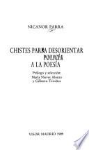 Libro Chistes parra desorientar policía a la poesía