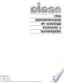 Citas latinoamericanas en sociología, economía y humanidades
