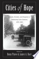 Libro Cities Of Hope