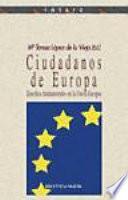 Libro Ciudadanos de Europa