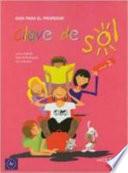 Libro Clave de Sol 2 - guía para el profesor