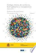 Libro Códigos éticos, de conducta, buen gobierno y transparencia (2 volúmenes)