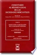 Libro Comentario al régimen legal de las sociedades mercantiles