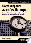 Libro Cómo disponer de más tiempo