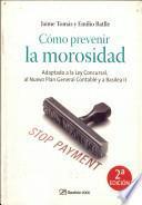 Libro Como Prevenir la Morosida