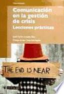 Libro Comunicación en la gestión de crisis