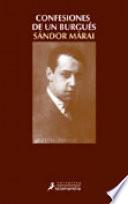 Libro Confesiones de un burgués