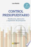 Libro Control presupuestario