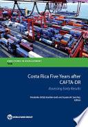 Libro Costa Rica Five Years after CAFTA-DR