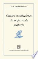 Libro Cuatro ensoñaciones de un paseante solitario